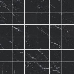 Jewels JW21 Nero Marquina Mosaico 36T 30x30