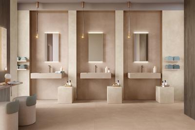 Glocal GC14 120x278 Bathroom with Bathmood