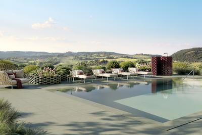 Elern EL12 80x80 Outdoor swimming pool