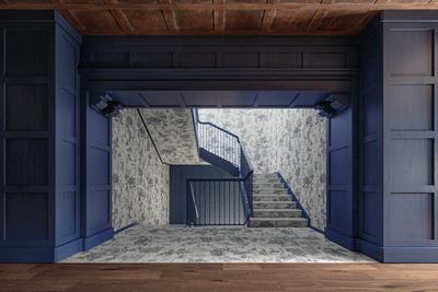 Papier Maison Blue 60x120 Hall