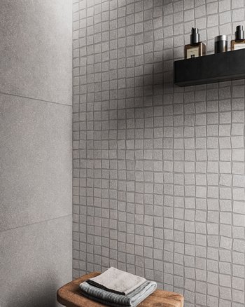 ReConcrete RO05 Mosaico 36 Tessere Bathroom 